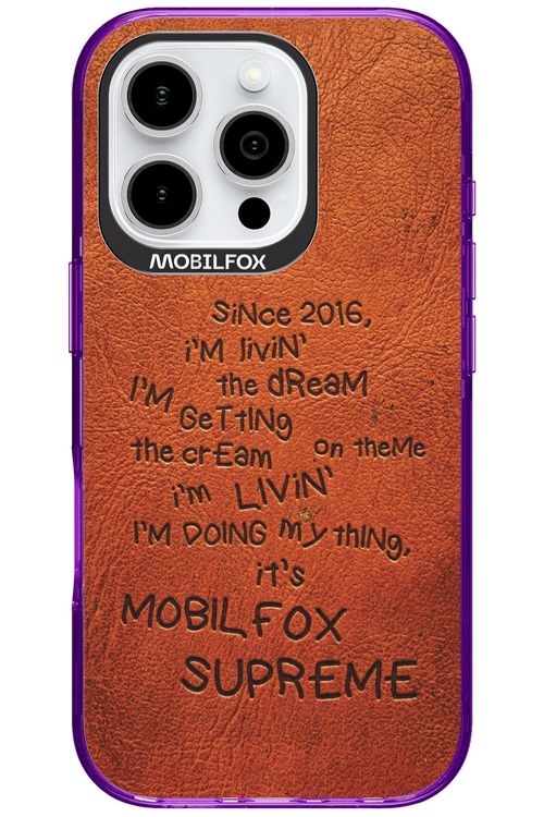 supreme 2.0 - Apple iPhone 16 Pro