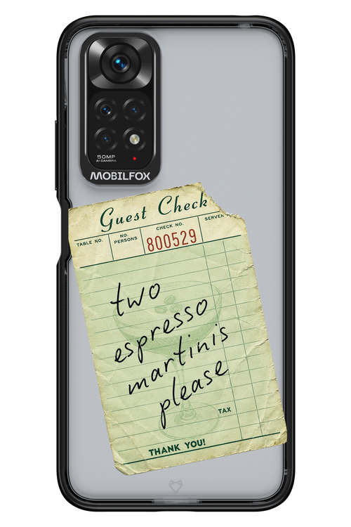 Espresso Martini 2.0 - Xiaomi Redmi Note 11/11S 4G