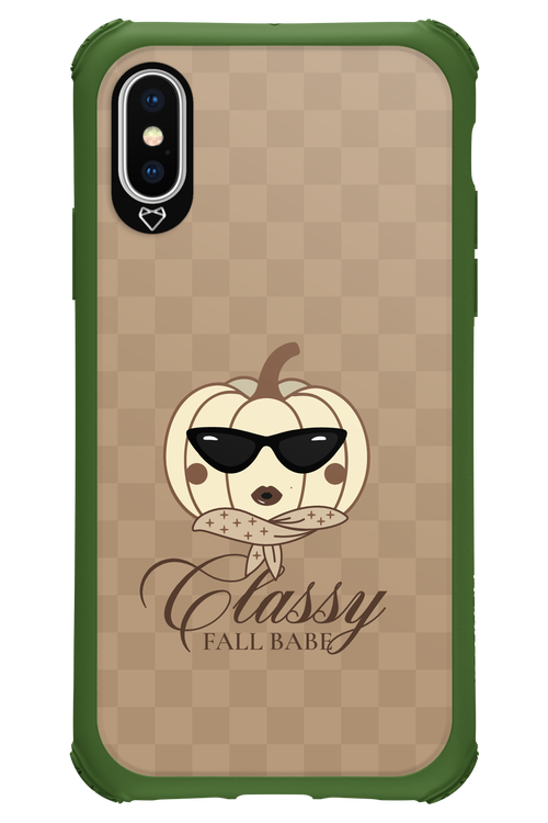 Fall Babe 2.0 - Apple iPhone XS
