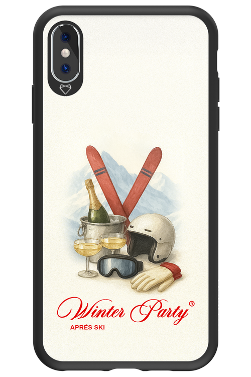 Winter Ski Party - Apple iPhone XS Max