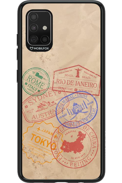 Travel Stamps 2.0 - Samsung Galaxy A51