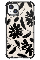 Monochrome Flowerss - Apple iPhone 14 Plus