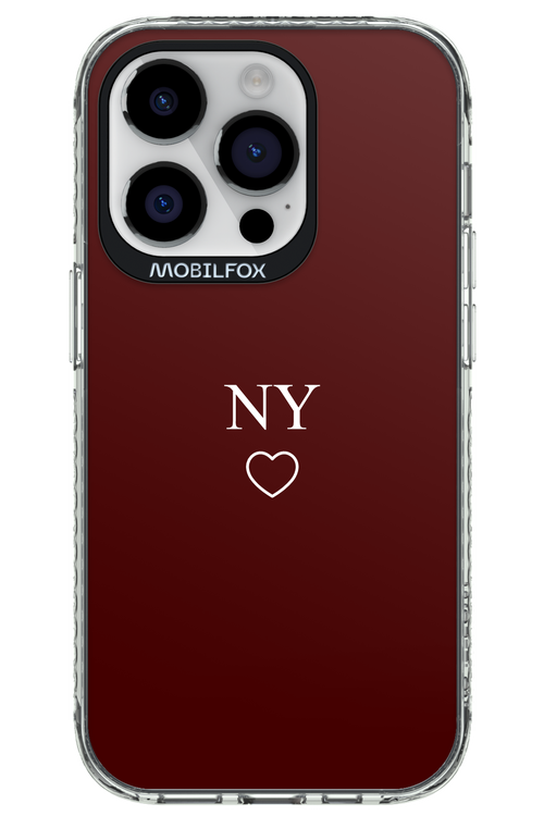 NY Burgundia 2.0 - Apple iPhone 14 Pro