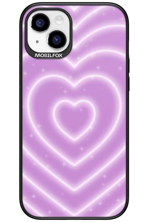 Purple Heart Dreams - Apple iPhone 15 Plus