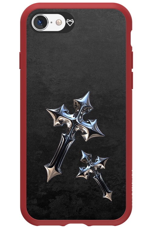 Chrome Crosses - Apple iPhone SE 2020