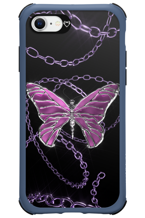 Butterfly Necklace - Apple iPhone 8