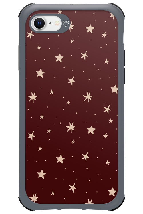 Burgundy Stars - Apple iPhone 7