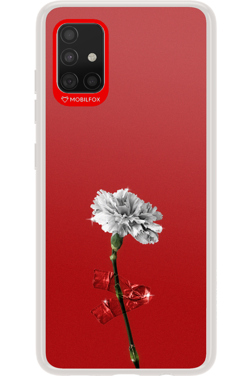 Red Flower - Samsung Galaxy A51
