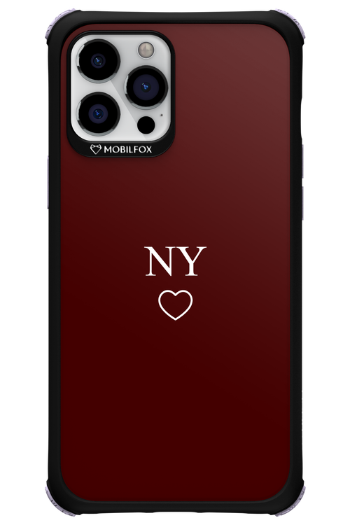 NY Burgundia 2.0 - Apple iPhone 12 Pro Max