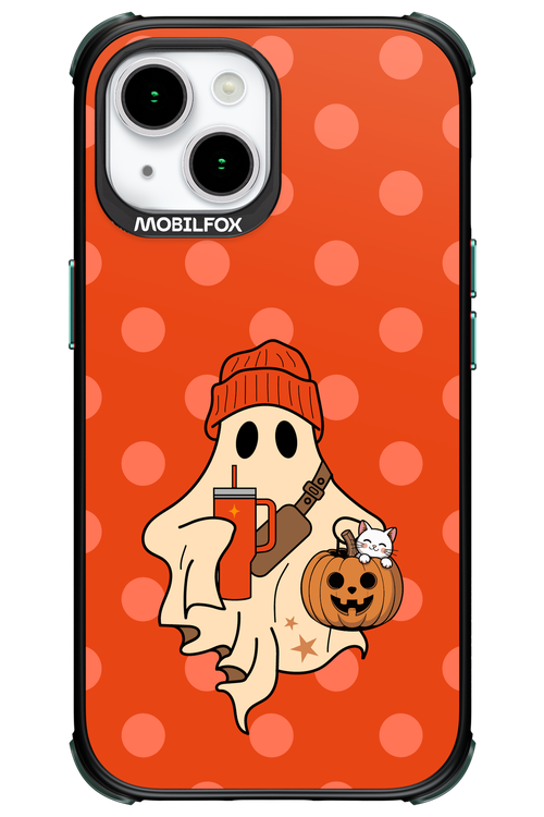 Ghost Girl (Orange) - Apple iPhone 15