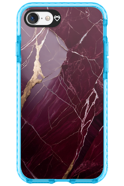 Burgundy Marble - Apple iPhone 7