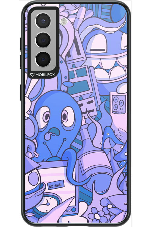 Blue Chaos - Samsung Galaxy S21
