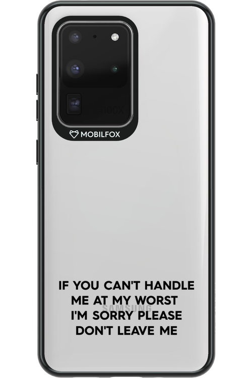 Sorry - Samsung Galaxy S20 Ultra 5G