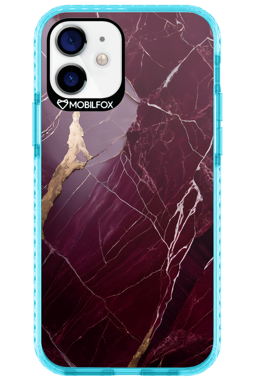 Burgundy Marble - Apple iPhone 12
