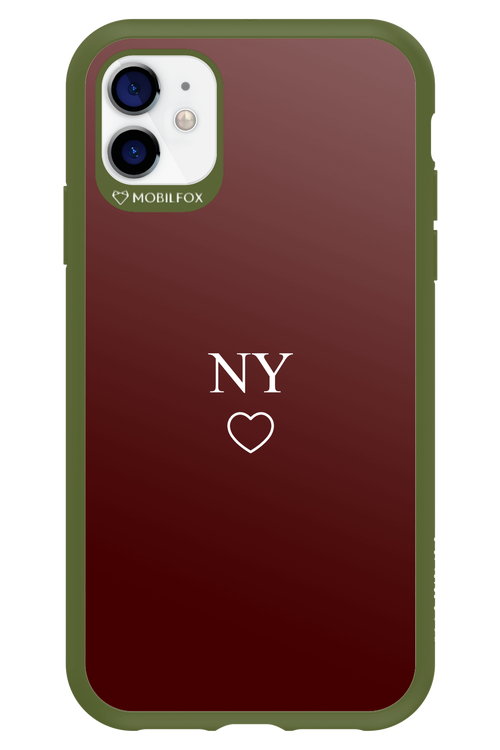 NY Burgundia 2.0 - Apple iPhone 11