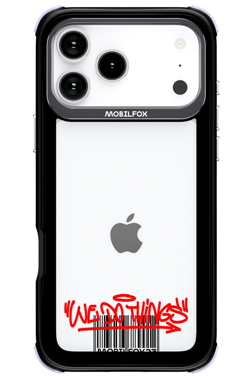 We Do Barcode - Apple iPhone 17 Pro Max