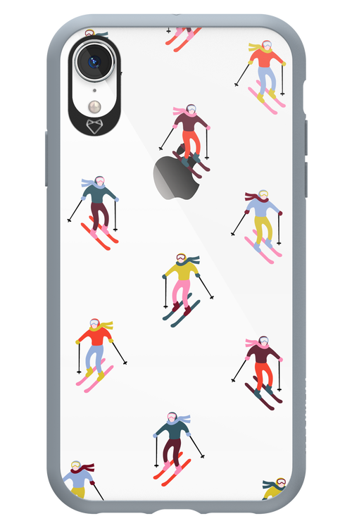 Snow Motion (Transparent) - Apple iPhone XR