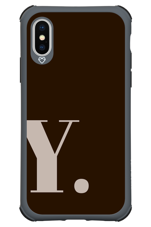 Y (Mokka Foam) - Apple iPhone X