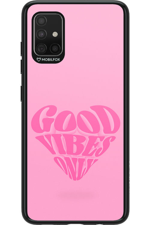 Good Vibes Heart - Samsung Galaxy A51