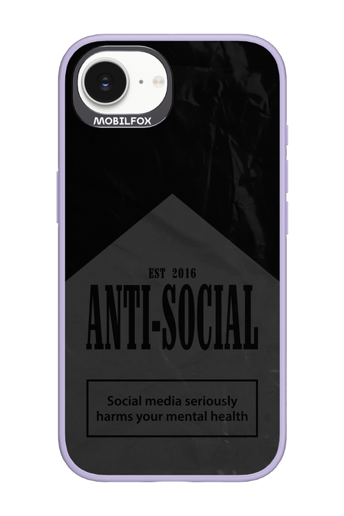 ANTI-SOCIAL (BLVCK) 2.0 - Apple iPhone 17e
