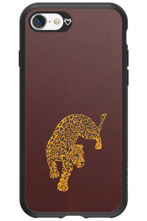 Burgundy Leopard - Apple iPhone SE 2022
