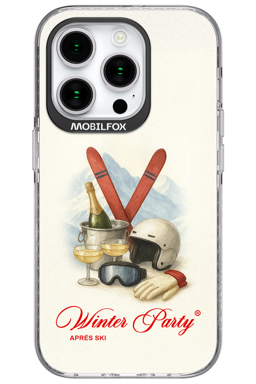 Winter Ski Party - Apple iPhone 15 Pro