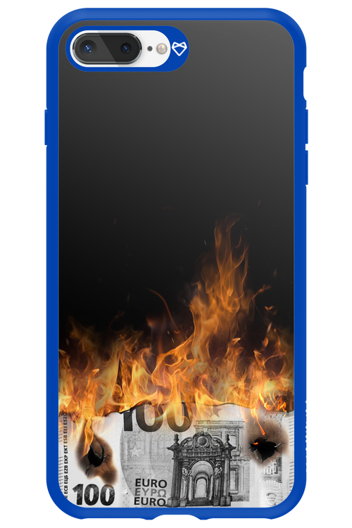 Money Burn Euro - Apple iPhone 8 Plus