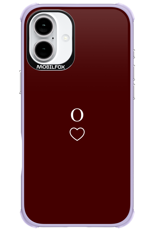 O Burgundia 2.0 - Apple iPhone 16 Plus
