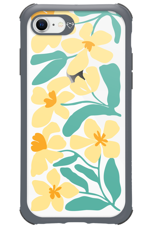 Yellow Flower - Apple iPhone 8