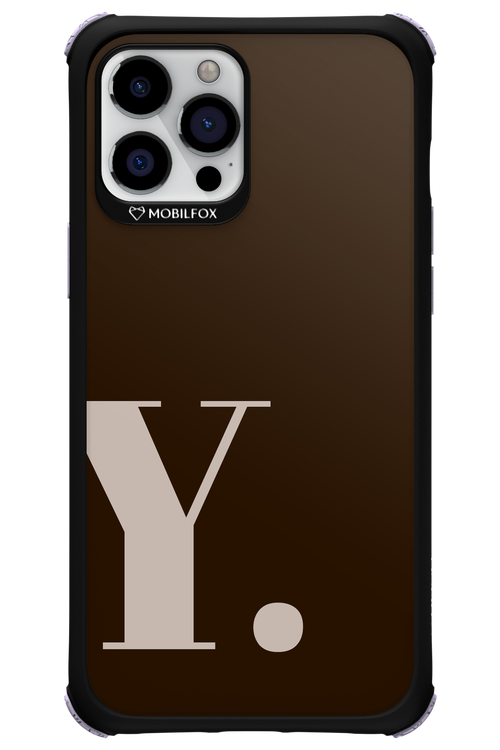 Y (Mokka Foam) - Apple iPhone 12 Pro Max