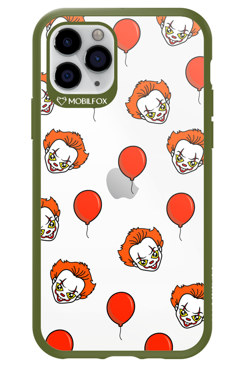 Mystery Clown (Transparent) - Apple iPhone 11 Pro