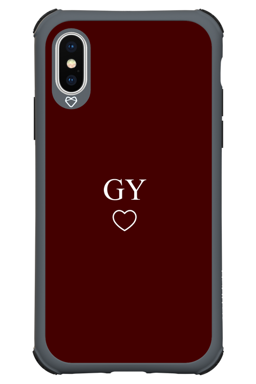 GY Burgundia 2.0 - Apple iPhone XS