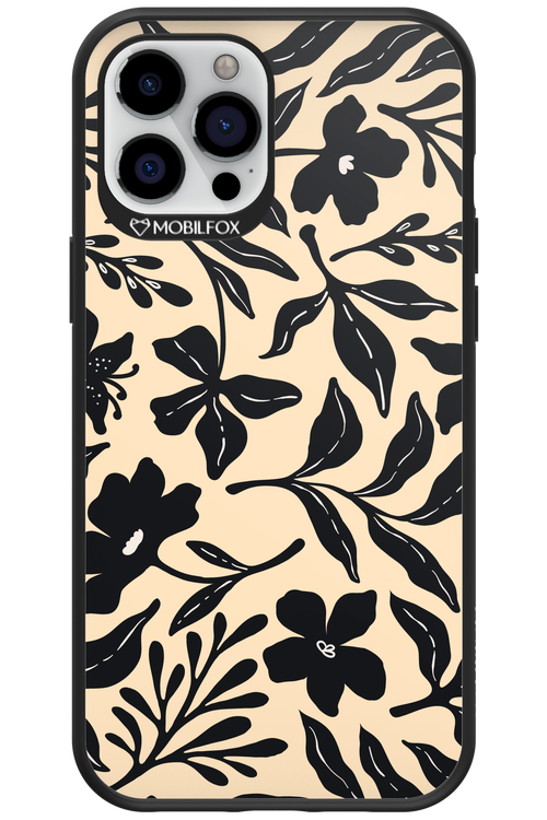 Black Flowers 2.0 - Apple iPhone 12 Pro Max