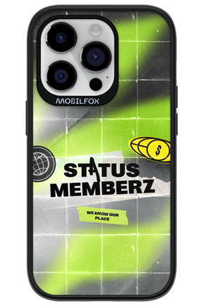 Status Memberz - Apple iPhone 14 Pro