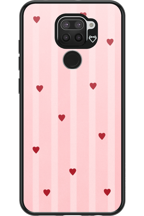 Red Little Hearts 2.0 - Xiaomi Redmi Note 9