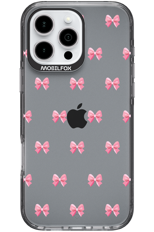 Pinky Bow - Apple iPhone 16 Pro Max