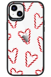 Candy Cane Hearts - Apple iPhone 14 Plus