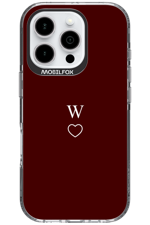 W Burgundia 2.0 - Apple iPhone 16 Pro