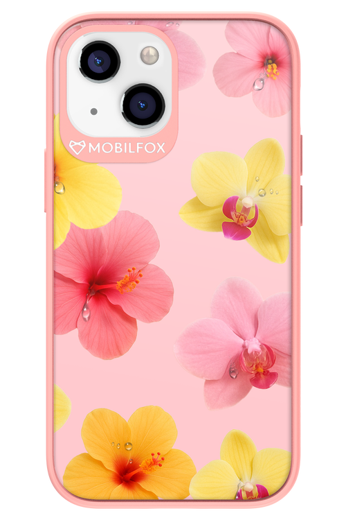 Sunset Flowers - Apple iPhone 13 Mini