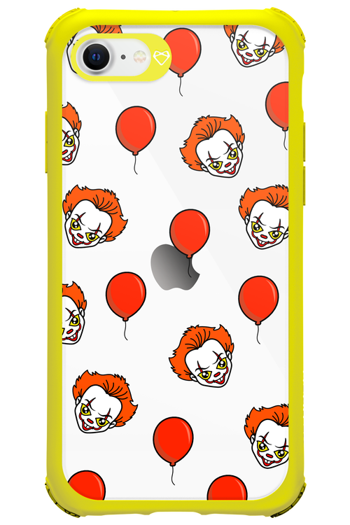 Mystery Clown (Transparent) - Apple iPhone SE 2020
