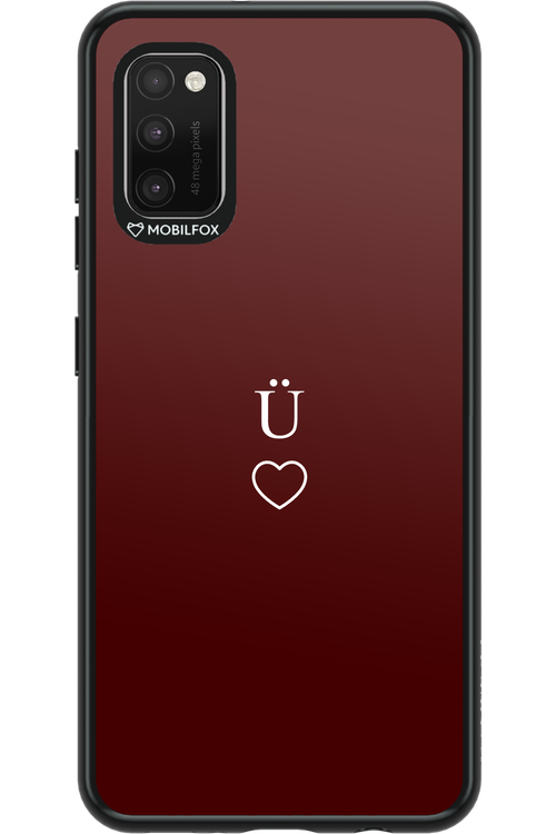 U Burgundia II - Samsung Galaxy A41