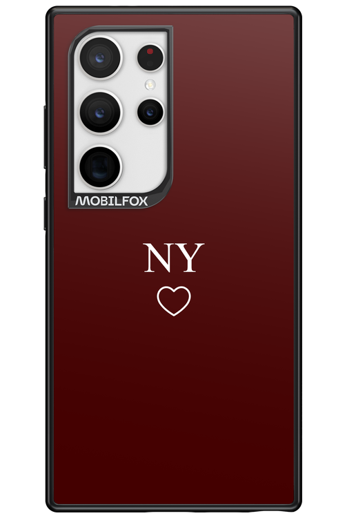 NY Burgundia 2.0 - Samsung Galaxy S24 Ultra
