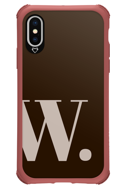 W (Mokka Foam) - Apple iPhone X