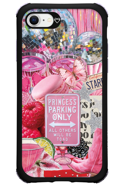 PINK PRINCESS - Apple iPhone 8