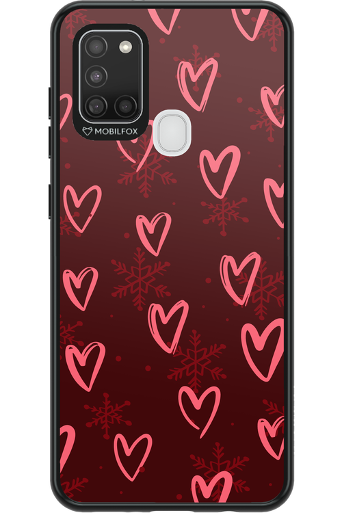 Christmas Hearts - Samsung Galaxy A21 S