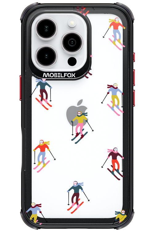 Snow Motion (Transparent) - Apple iPhone 16 Pro