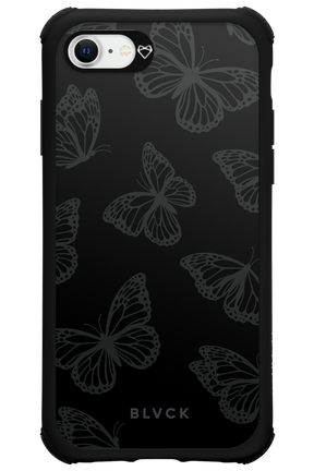 Black Butterflies - Apple iPhone SE 2020