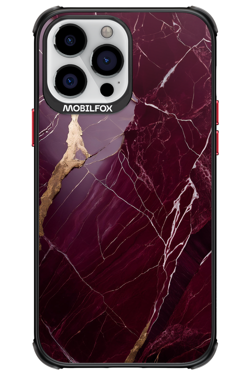 Burgundy Marble - Apple iPhone 13 Pro Max