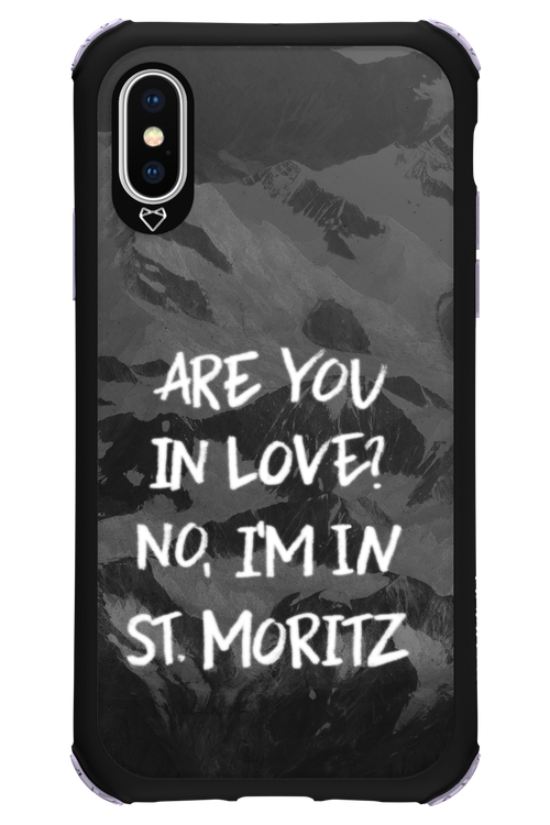 I'm in St. Moritz - Apple iPhone X