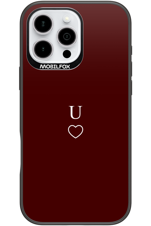 U Burgundia 2.0 - Apple iPhone 16 Pro Max